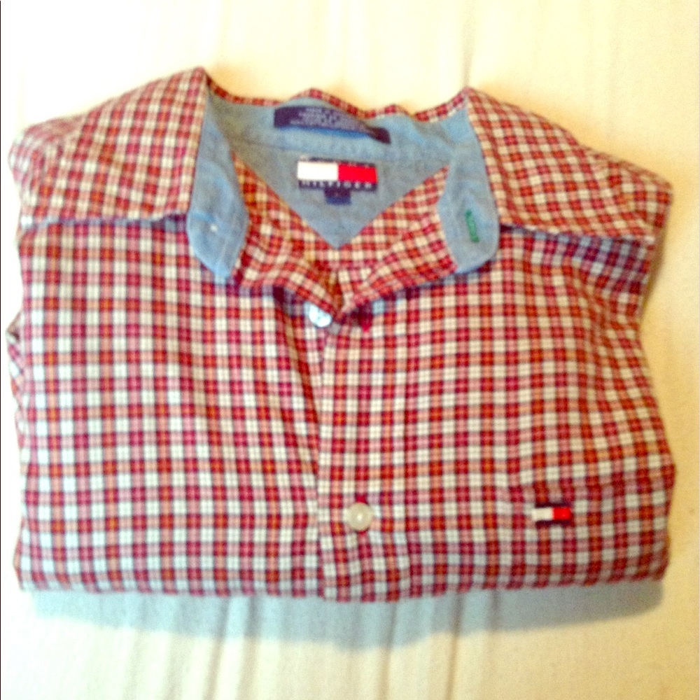 Tommy Hilfiger men's flannel fashion
